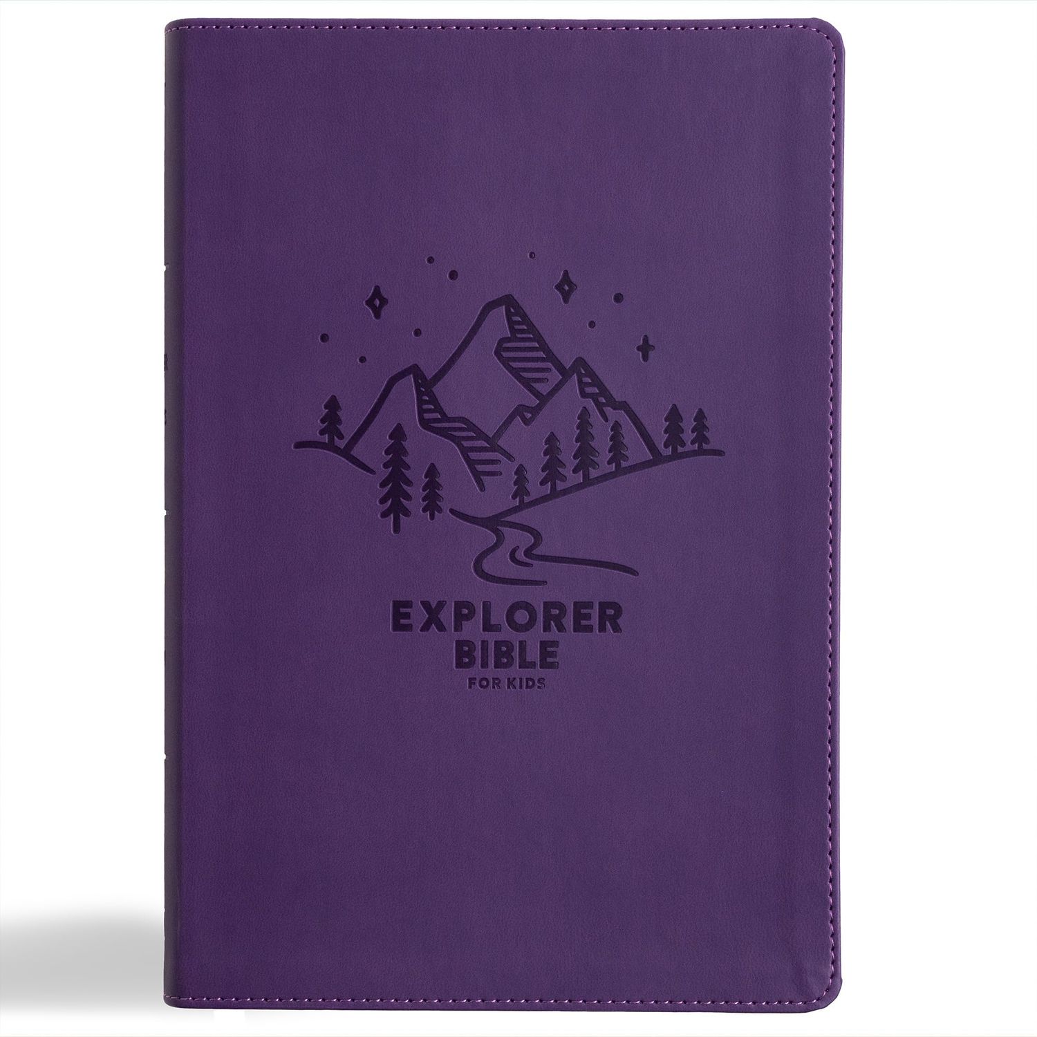 KJV Explorer Bible for Kids, Purple LeatherTouch, Indexed