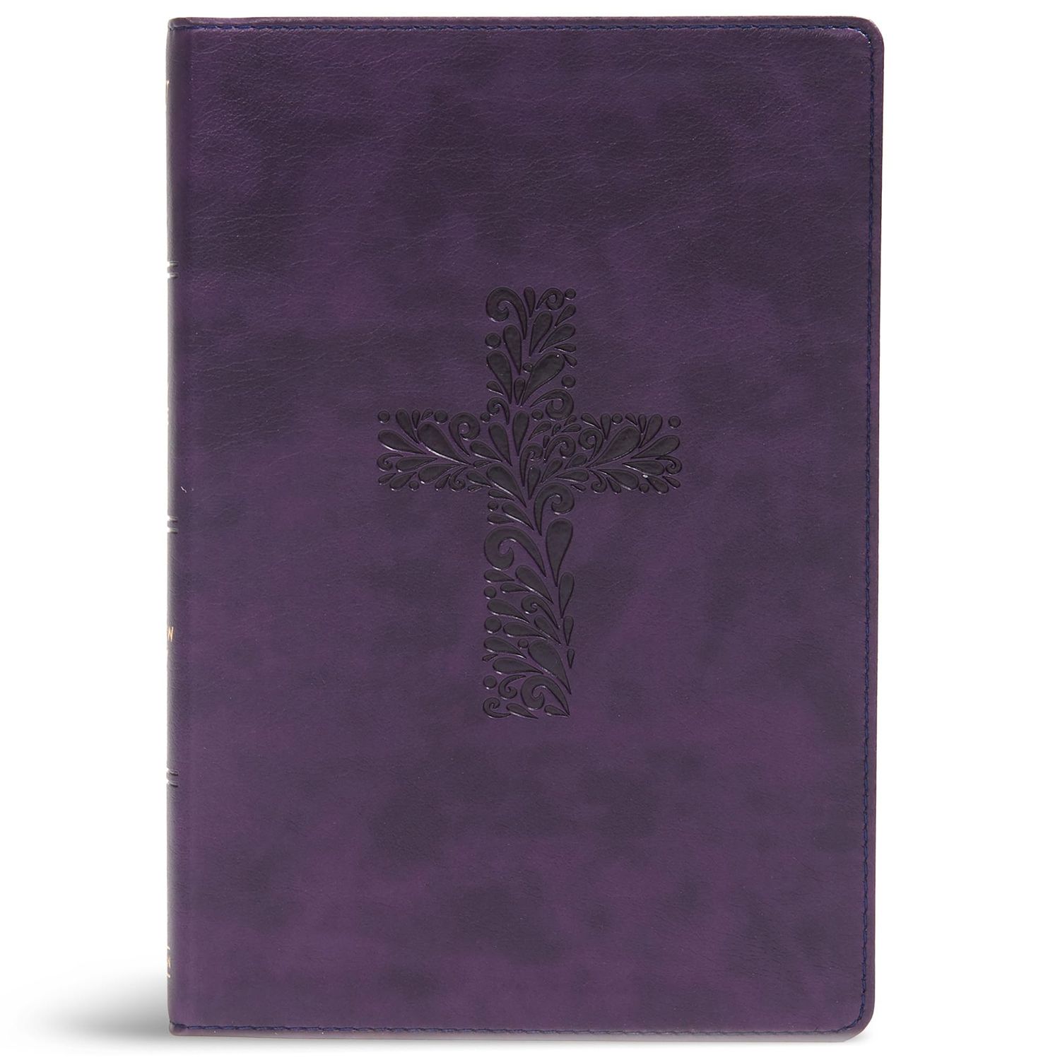 KJV Rainbow Study Bible, Purple LeatherTouch