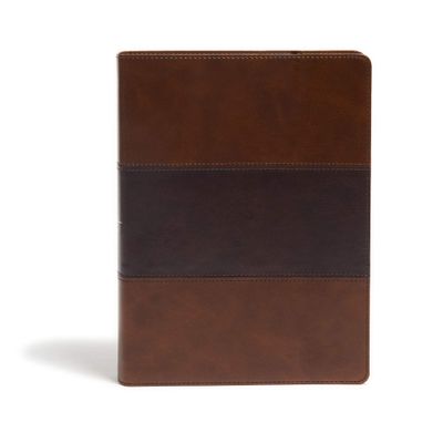 KJV Study Bible, Full-Color, Saddle Brown LeatherTouch, Indexed