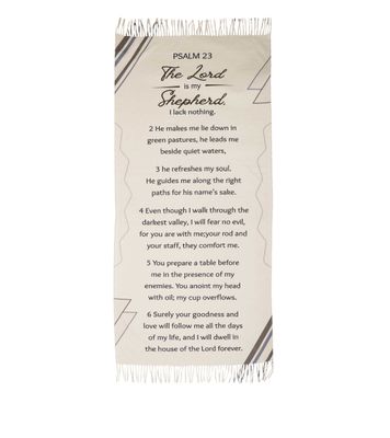 Shawl Fashion Prayer Psalm 23