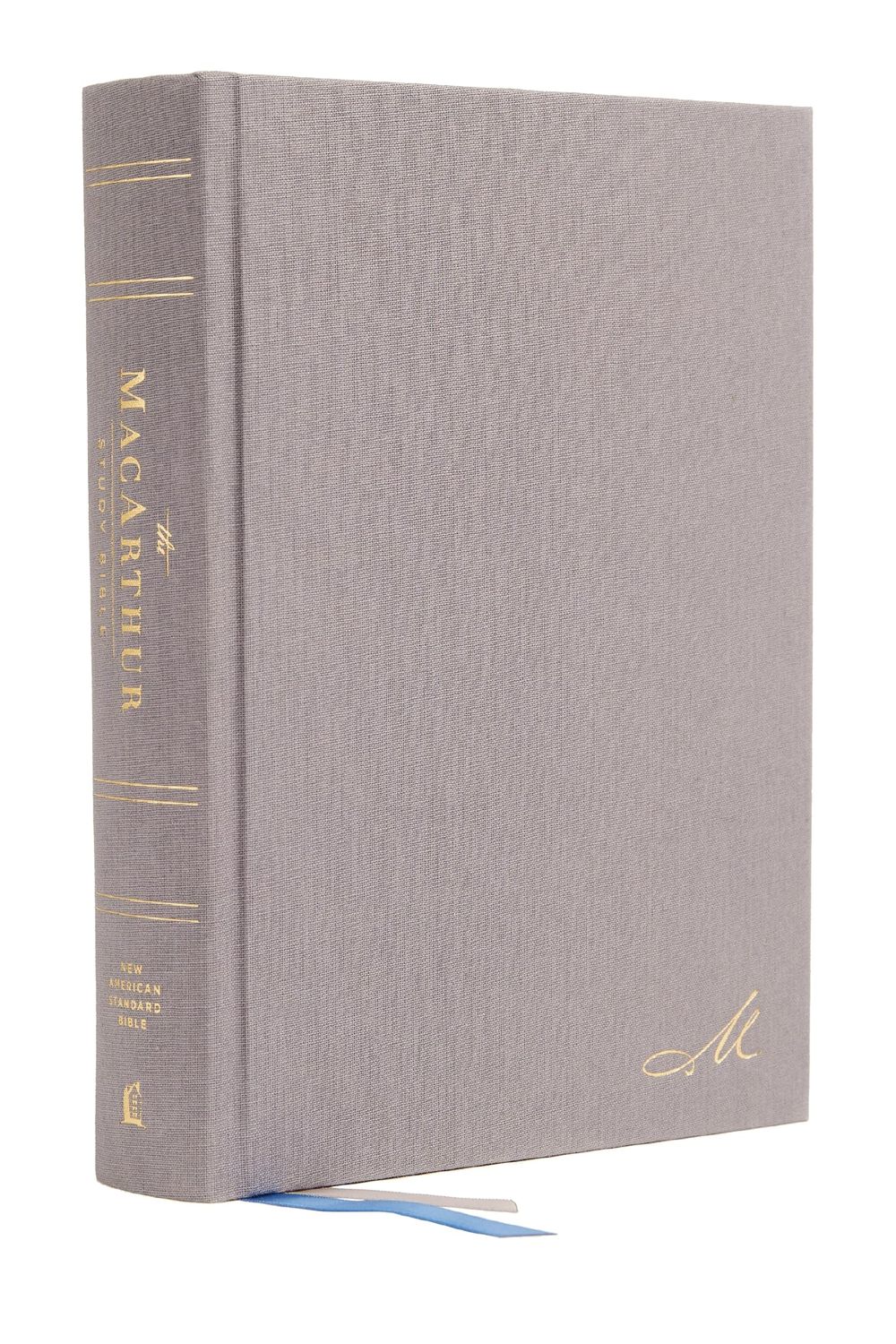 NASB, MacArthur Study Bible, Gray Hardcover, 1995 Text, Comfort Print
