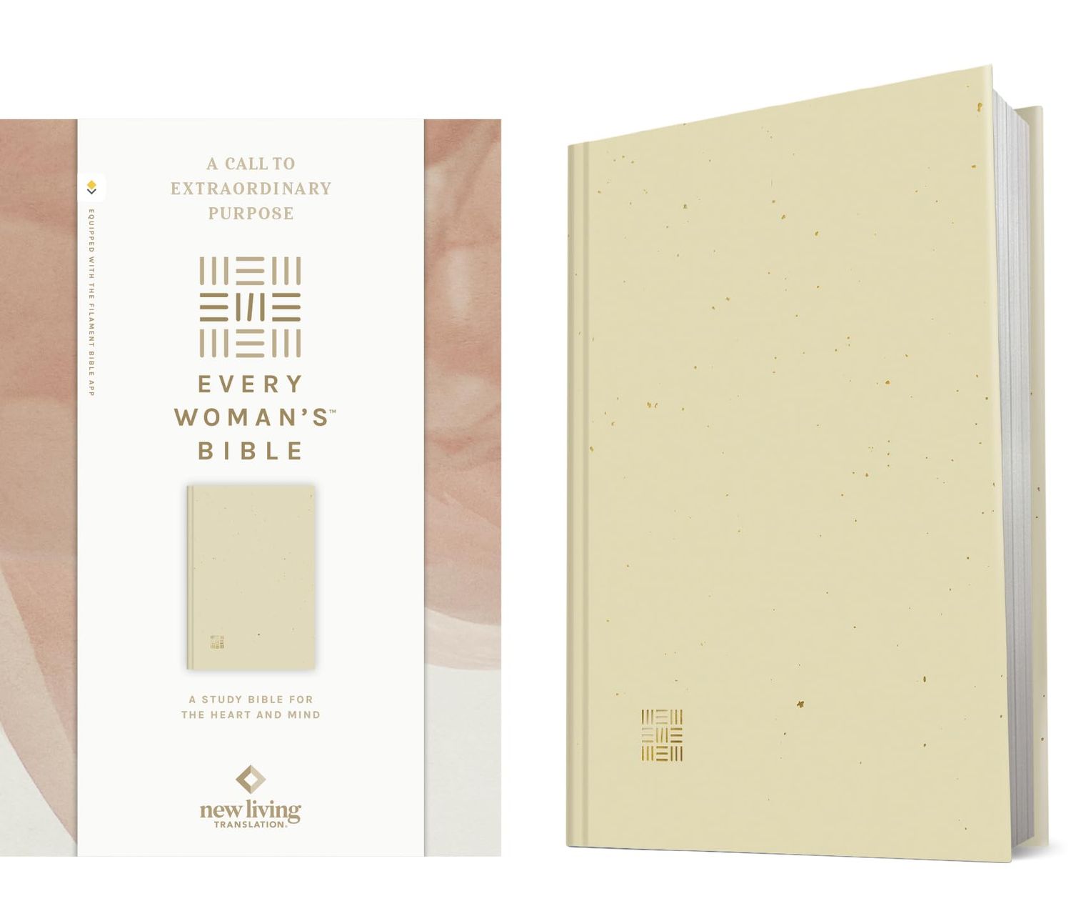 NLT Every Woman’s Bible, Filament Enabled (Hardcover, Gold Dust, Red Letter)