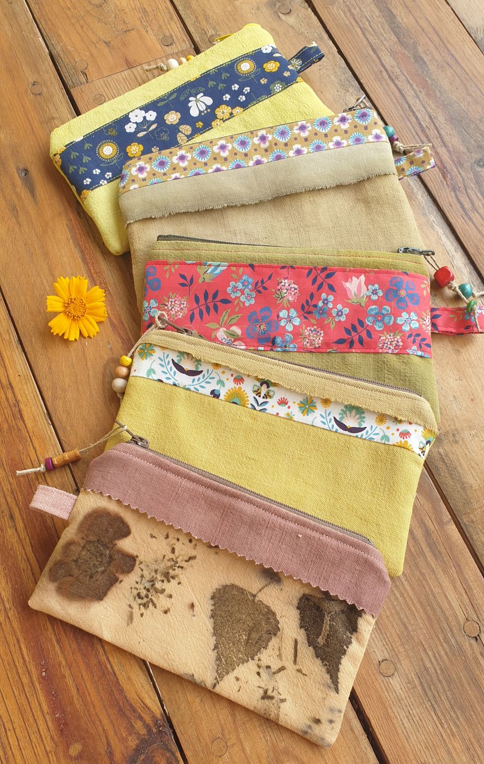 Petite pochette végétale