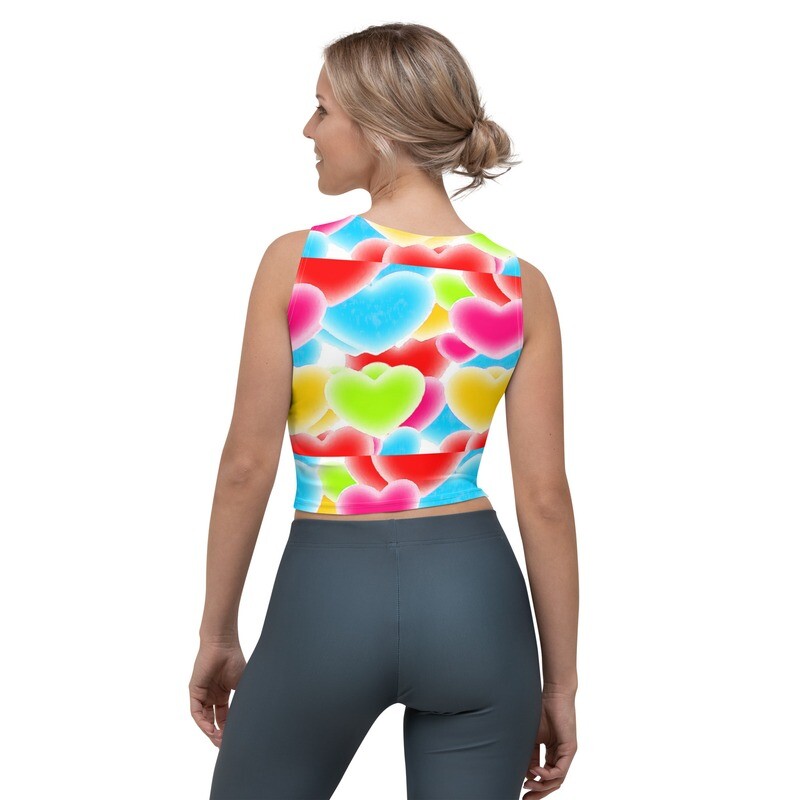 The Heart Explosion Crop Top