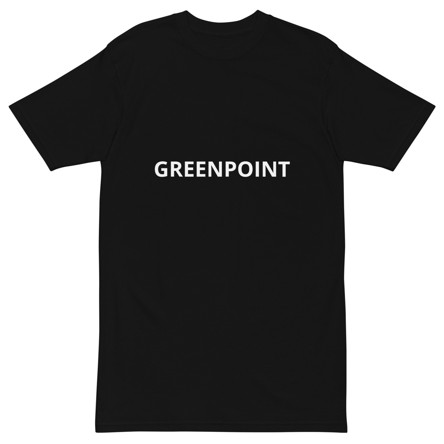 GREEN POINT Men’s premium heavyweight tee