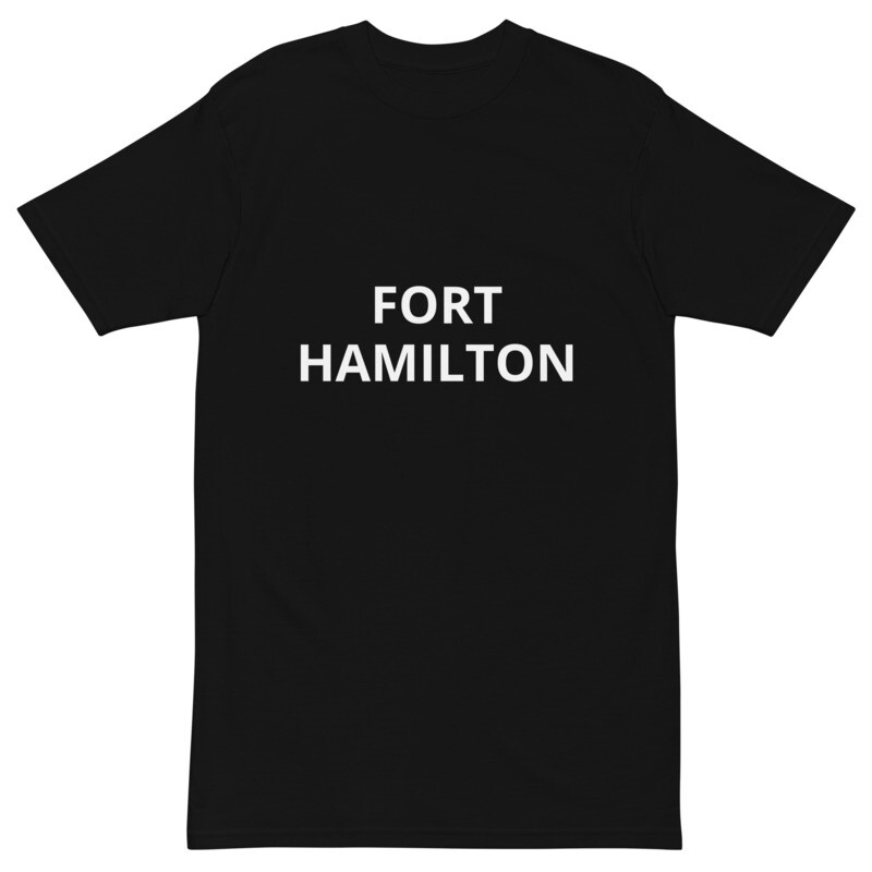 FORT HAMILTON Men’s premium heavyweight tee