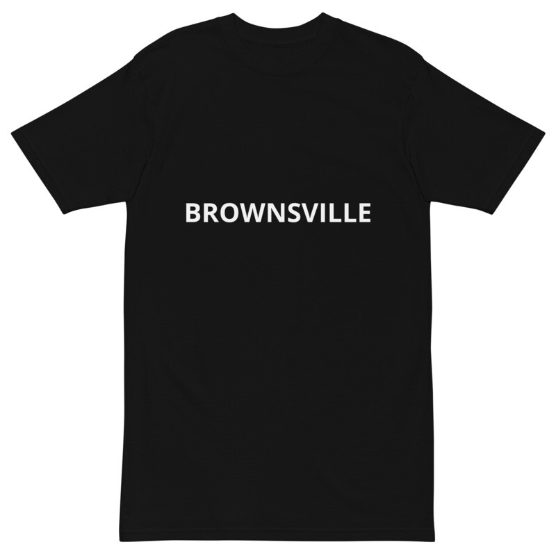 BROWNSVILLE Men’s premium heavyweight tee