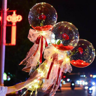 LED Luminous Ballon Rose