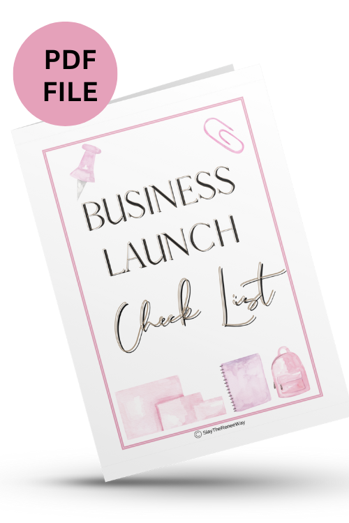 Business Launch Checklist