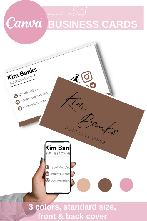 Minimalist Business Card Template