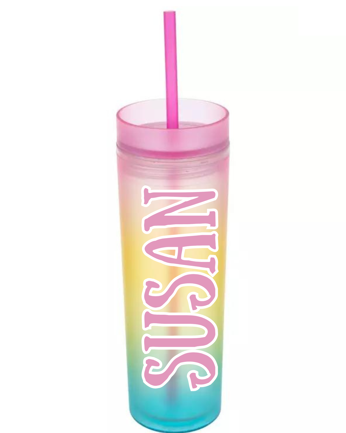 Colored Skinny Tumblers