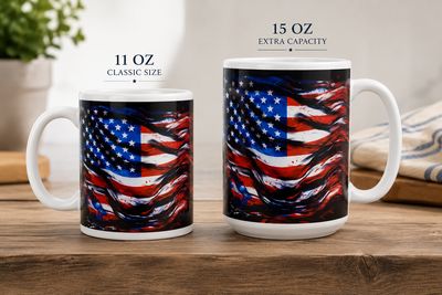 Woven Freedom Mug