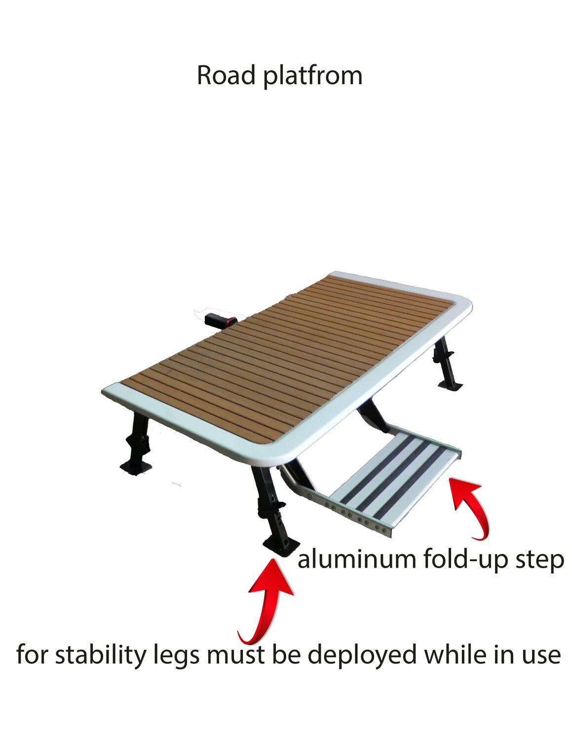 Road platform