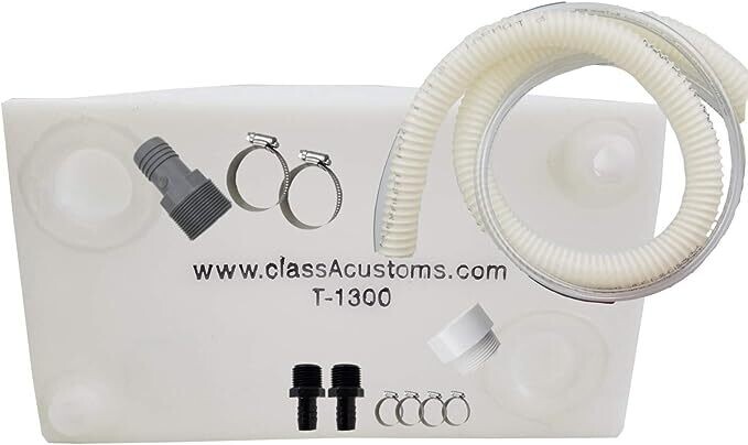 Class A Customs 13 Gallon Water Tank &amp; Plumbing Kit T-1300-BPK