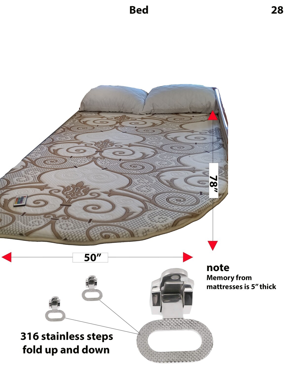 VanGo replacement mattress