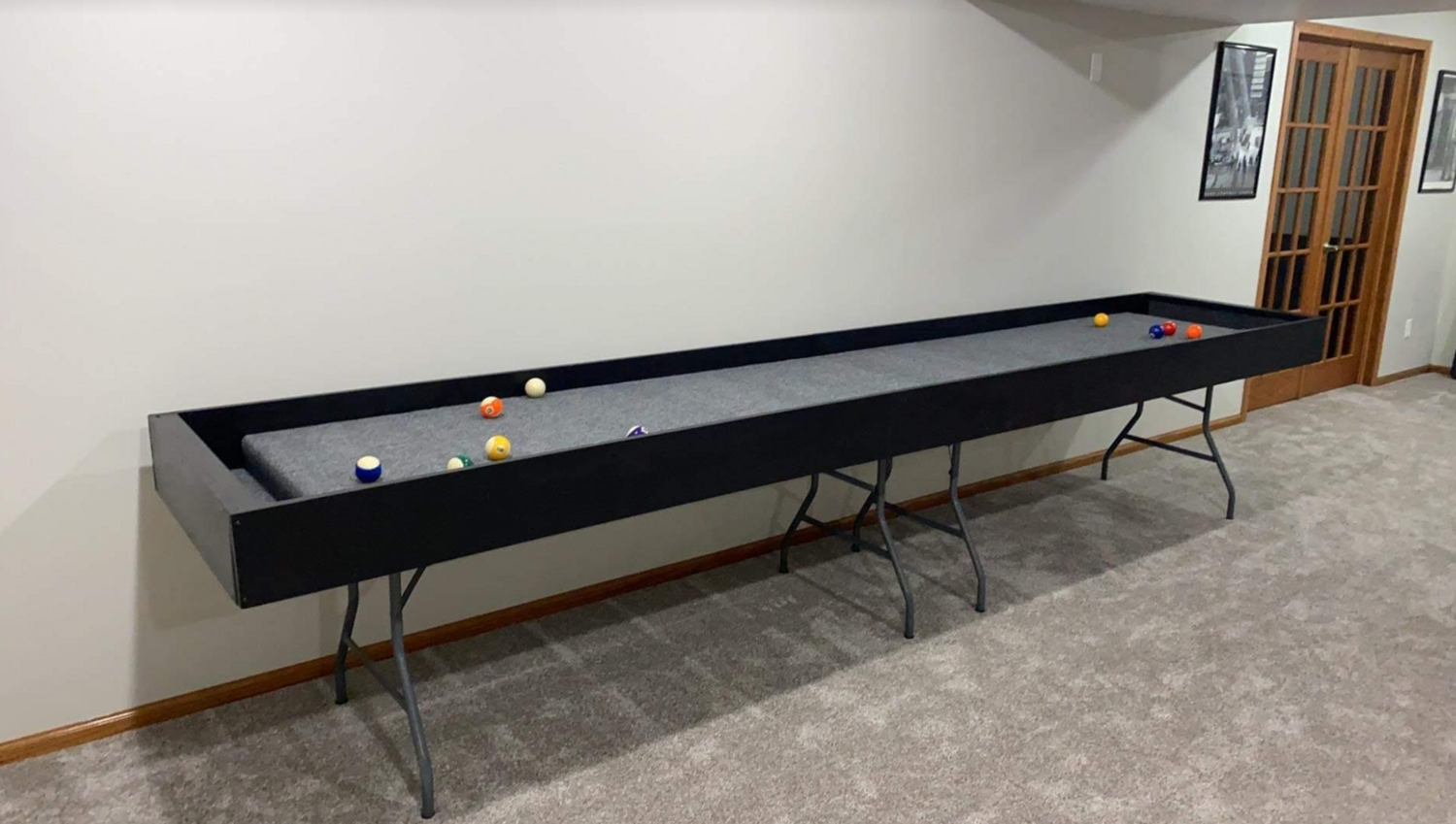 Light Duty Carpetball Table - Easy Ship (UPS)