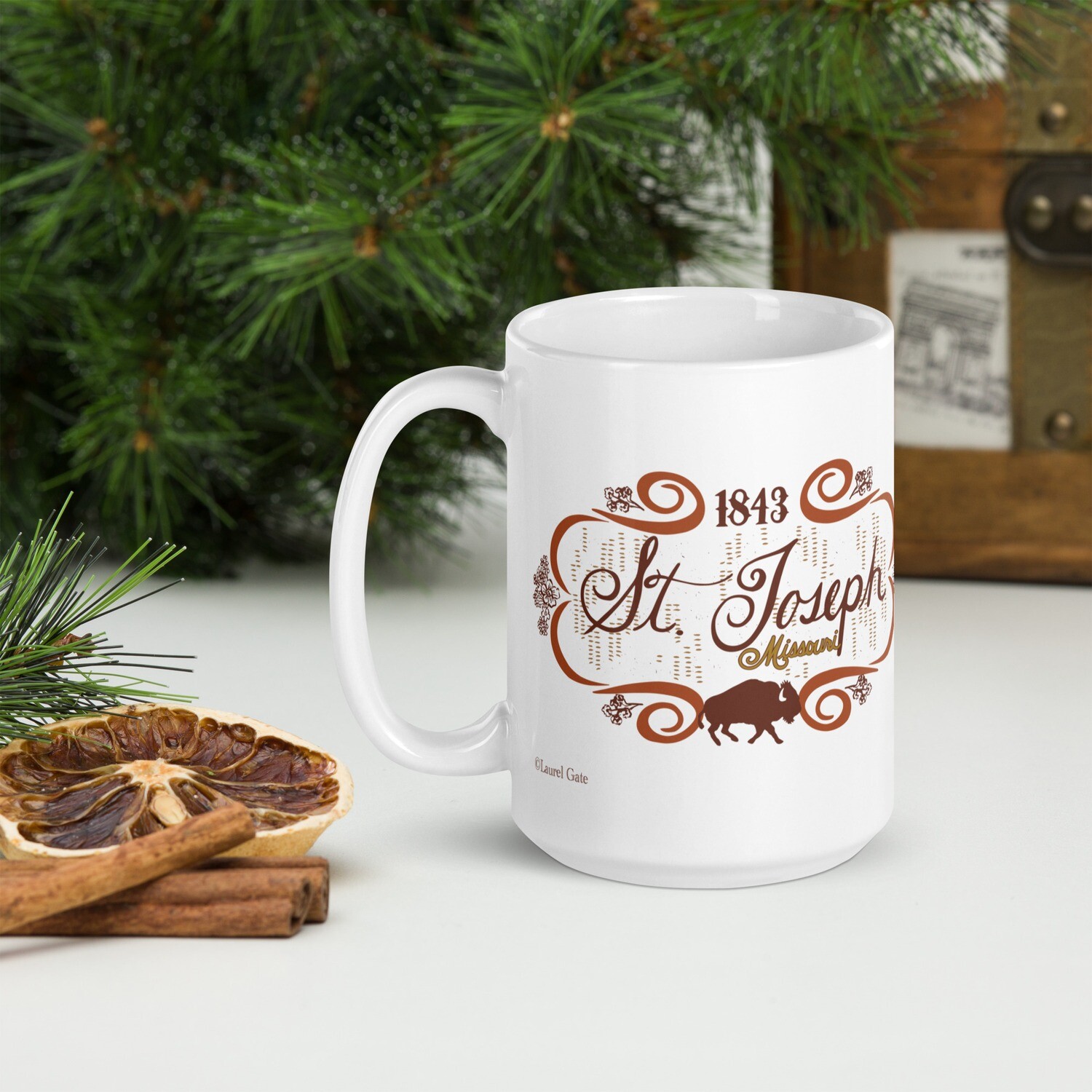 Queen of the River Cities - St. Joseph, Missouri 15 oz Coffee Mug