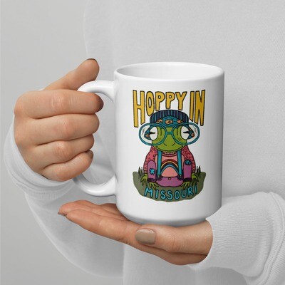 Hoppy in Missouri Coffee Mug, the Frog 15 oz Mug
