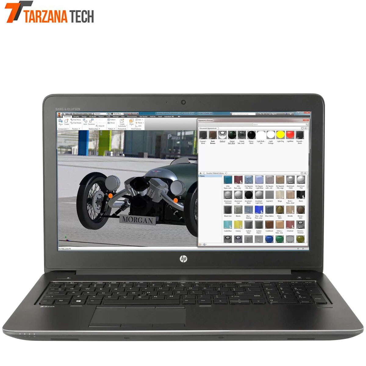 HP Z Book 15 G4 Laptop Intel Core i7-7700QH 2.8Ghz