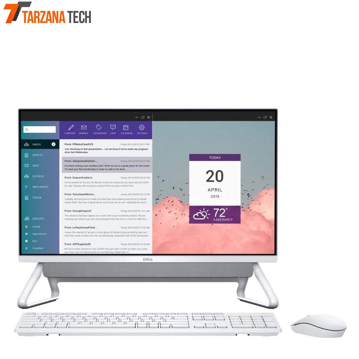 Dell Inspiron 5490 Touch Screen Intel Core i7 1.8GHz -10510U