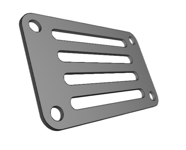 Cannister Light Plate