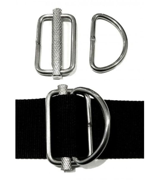 Sliding Metal D-Ring