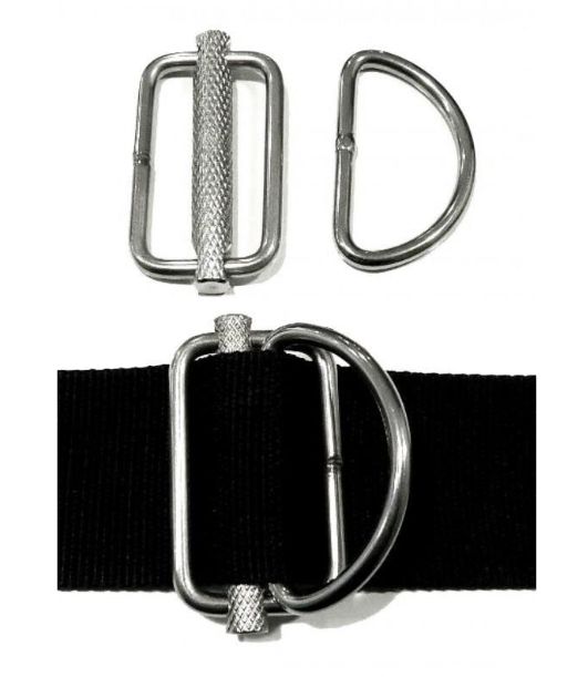 Sliding Metal D-Ring