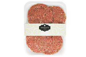 HAMBURGUESAS DE ROAST BEEF 440G (4 PIEZAS)