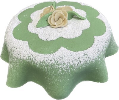 PASTEL MANTEL VERDE
