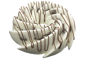 GELATINA DE COCO CON CHOCOLATE