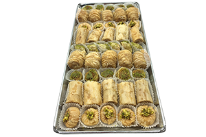 CHAROLA CON MINIATURAS ARABES