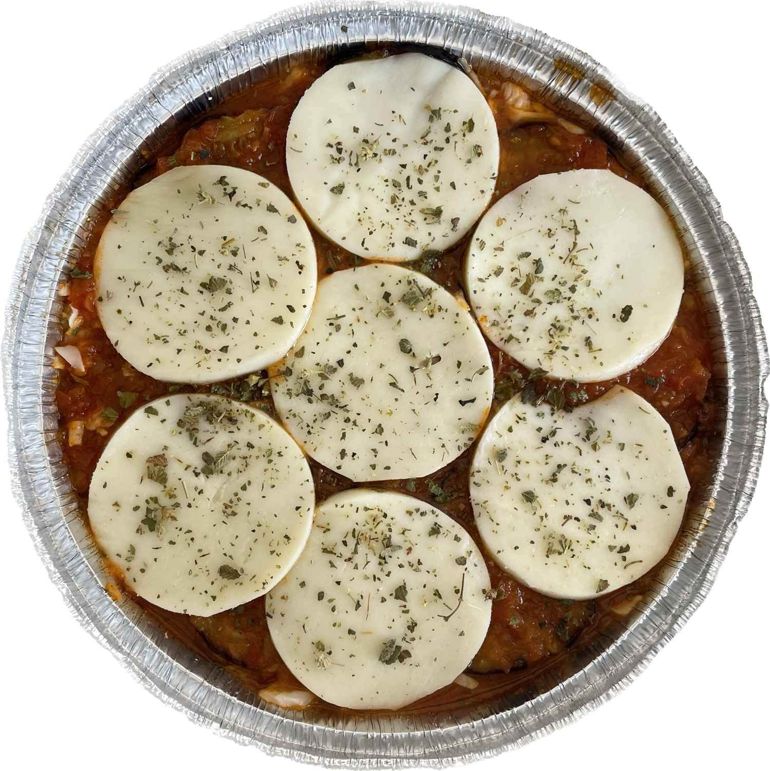 BERENJENA PARMEGIANA, Tamaño: 4-6 Per