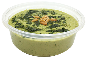 HUMMUS CON SALSA PESTO, Tamaño: 1/4 Lt