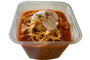 POZOLE CON PECHUGA DESMENUZADA, Tamaño: 500g