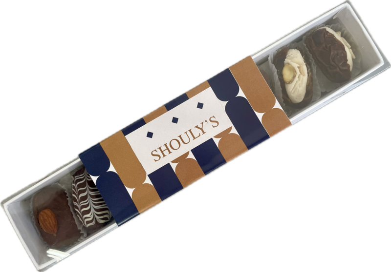 ESTUCHE LARGO CON DATILES RELLENOS 9 PZAS NUEVO DISEÑO