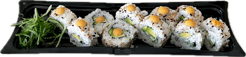 CALIFORNIA ROLL VEGETARIANO 8 PZAS
