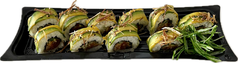 SPICY TUNA ROLL C/ PORO FRITO 8 PZAS