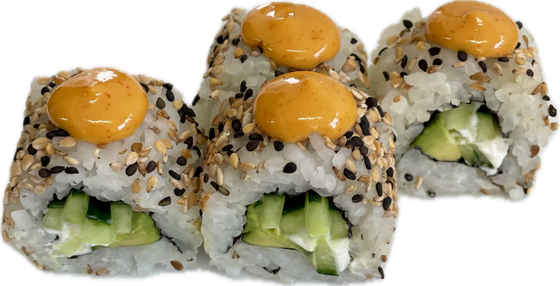 CALIFORNIA ROLL VEGETARIANO 8 PZAS