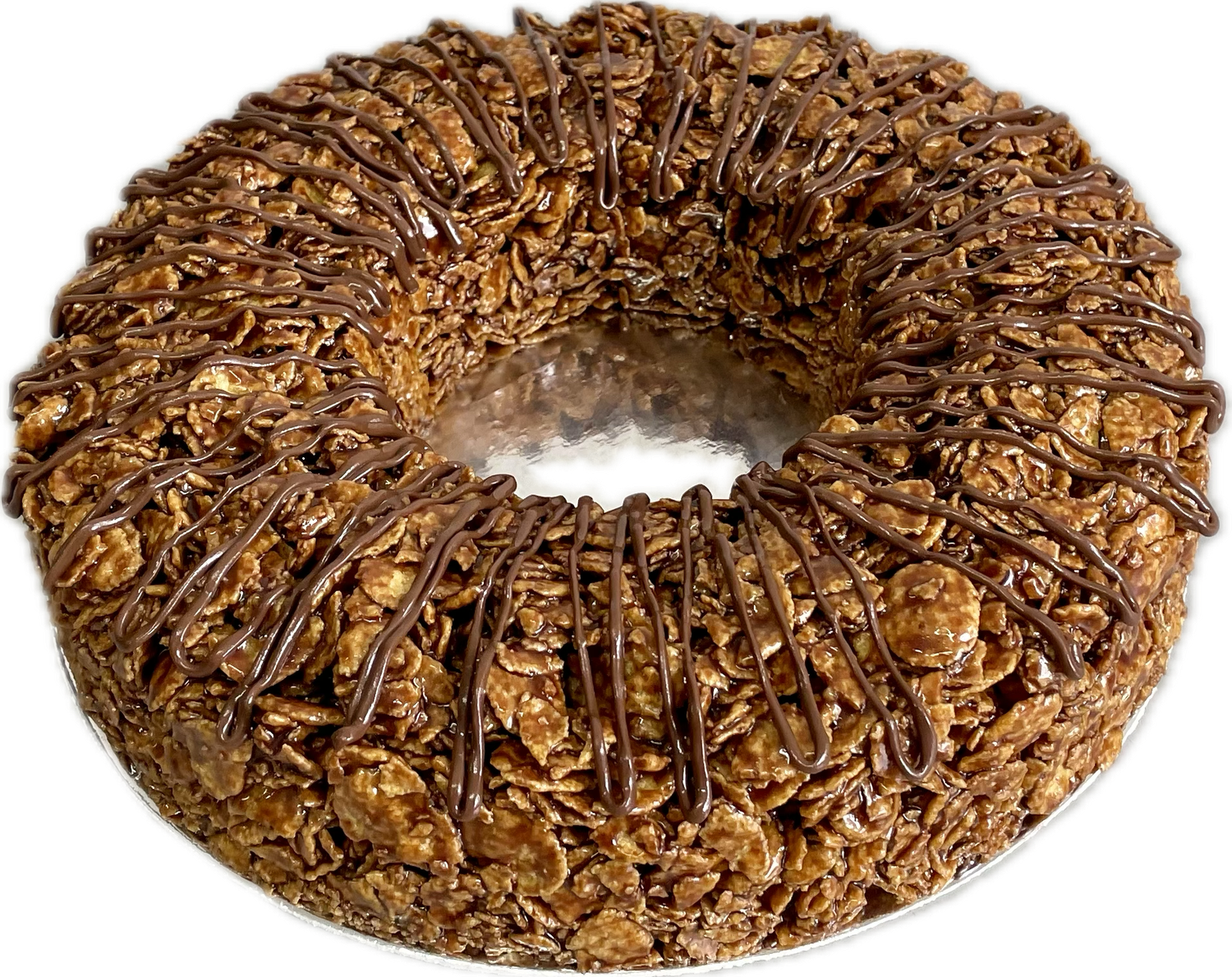 ROSCA DE CEREAL CON TOQUE DE NUTELLA