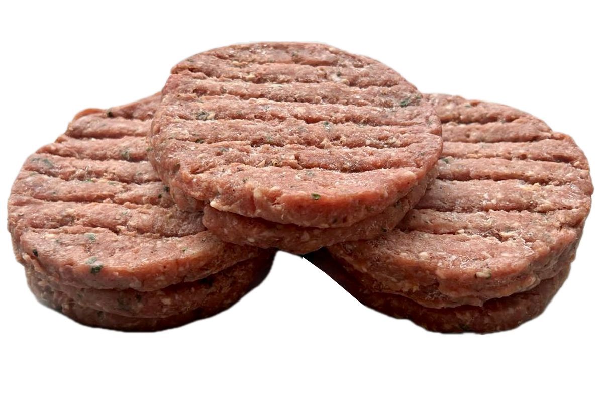 HAMBURGUESAS MARCADAS DE RIB EYE 8 PZAS