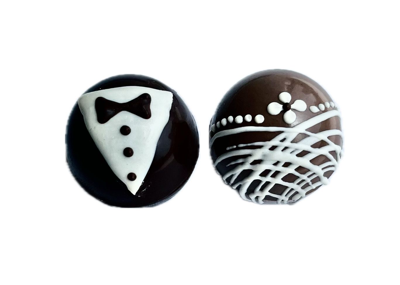 TRUFAS NOVIA Y NOVIO X KILO