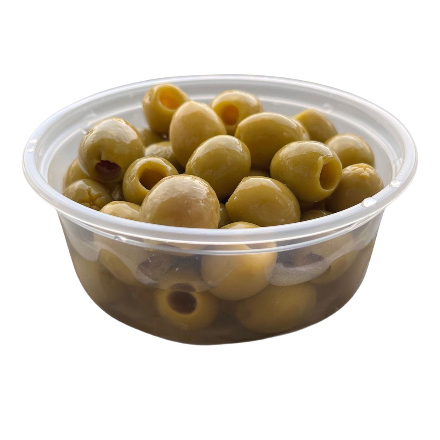 ACEITUNAS VERDES SIN HUESO, Tamaño: 1/4 Lt