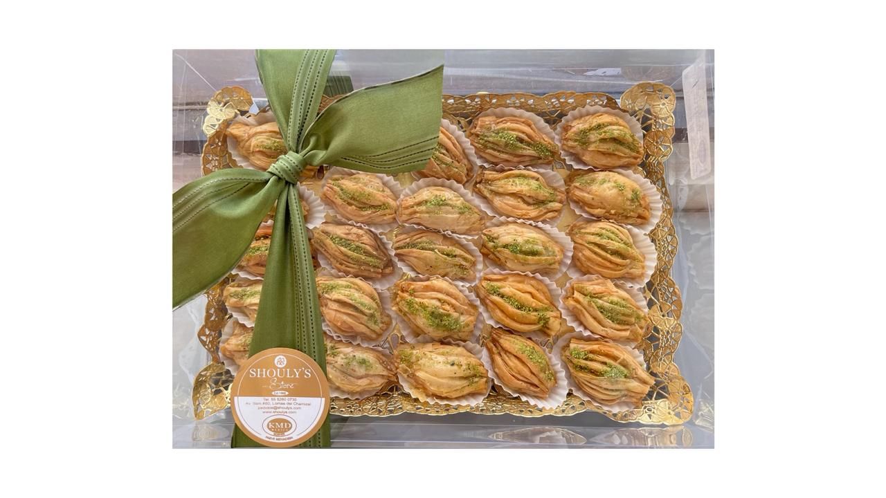 CAJA CON 25 COCOLES ÁRABES ROSH HASHANA