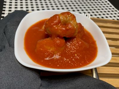 KIPE BASHA EN SALSA ROJA