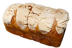 BABKA DE ALMENDRA CON CRUST CONCHA