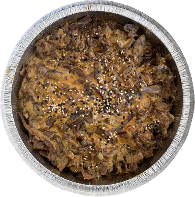 RIB EYE CORTE FINO CON SALSA ORIENTAL