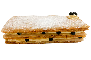 PASTEL MIL HOJAS CON NUEZ ESTILO BAKLAVA