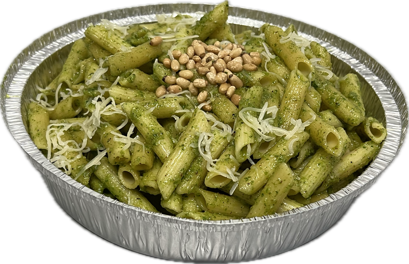 PASTA CORTA AL PESTO C/PIÑONES