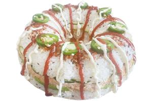 ROSCA DE SUSHI CON ATUN EN CONSERVA 1.2 KG