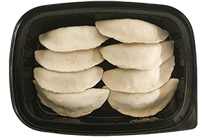 QUESADILLAS DE MASA DE MAIZ RELLENAS DE QUESO O FRIJOL C/QUESO 8 PIEZAS